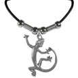 Lizard Adjustable Cord Necklace